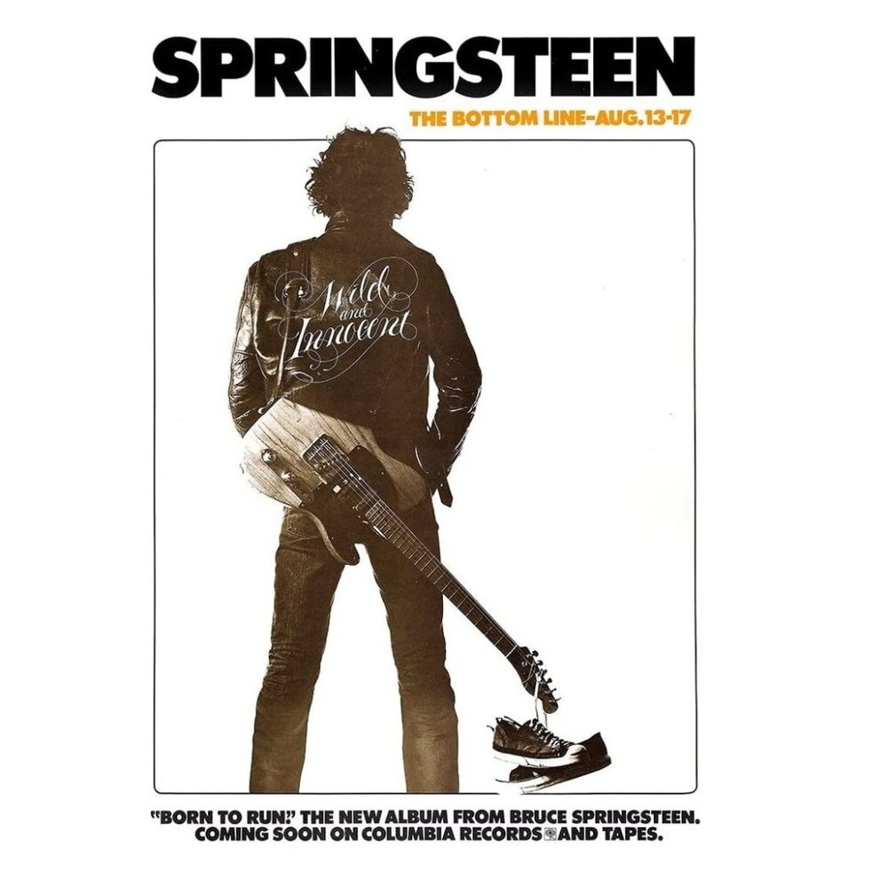 Bruce Springsteen At The Bottom Line - Concert Poster 165